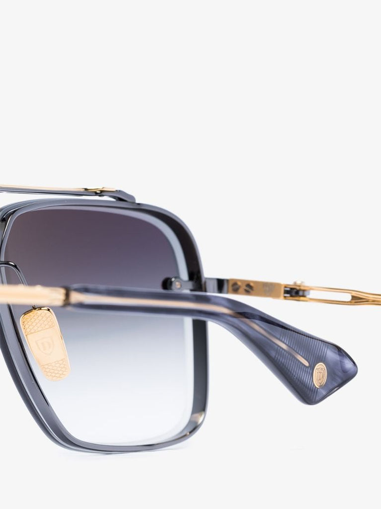 Grey Mach Six Square Sunglasses