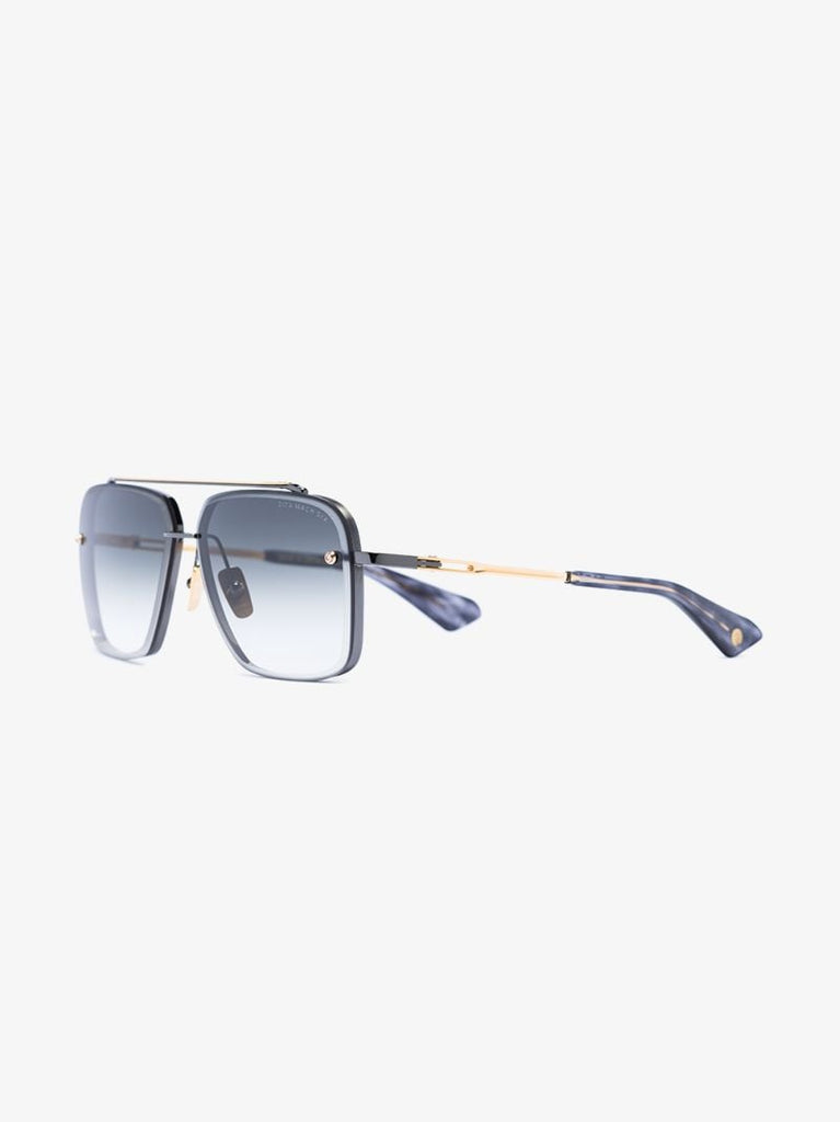 Grey Mach Six Square Sunglasses