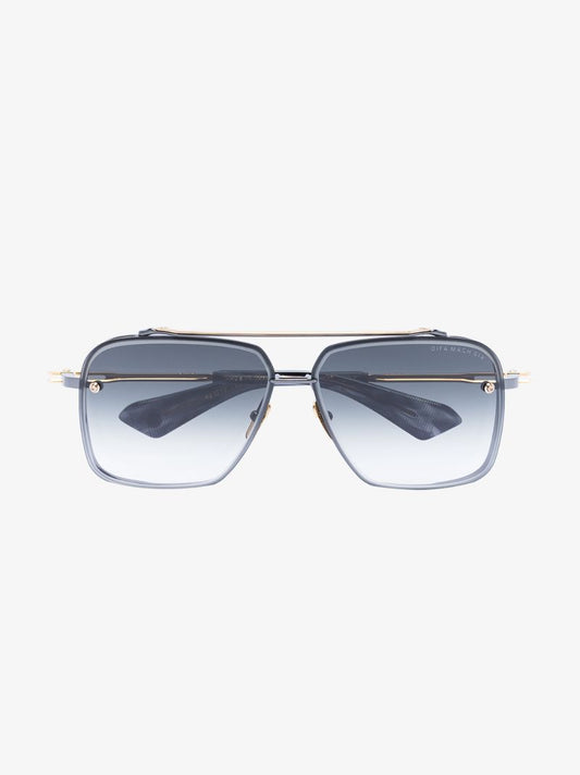 Grey Mach Six Square Sunglasses