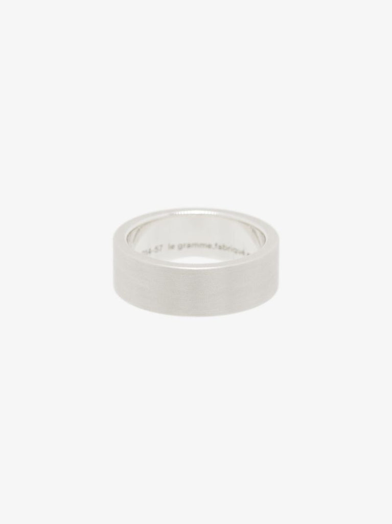 Sterling Silver La 9g Brushed Ribbon Ring