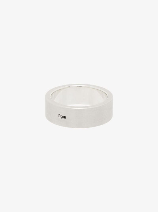 Sterling Silver La 9g Brushed Ribbon Ring