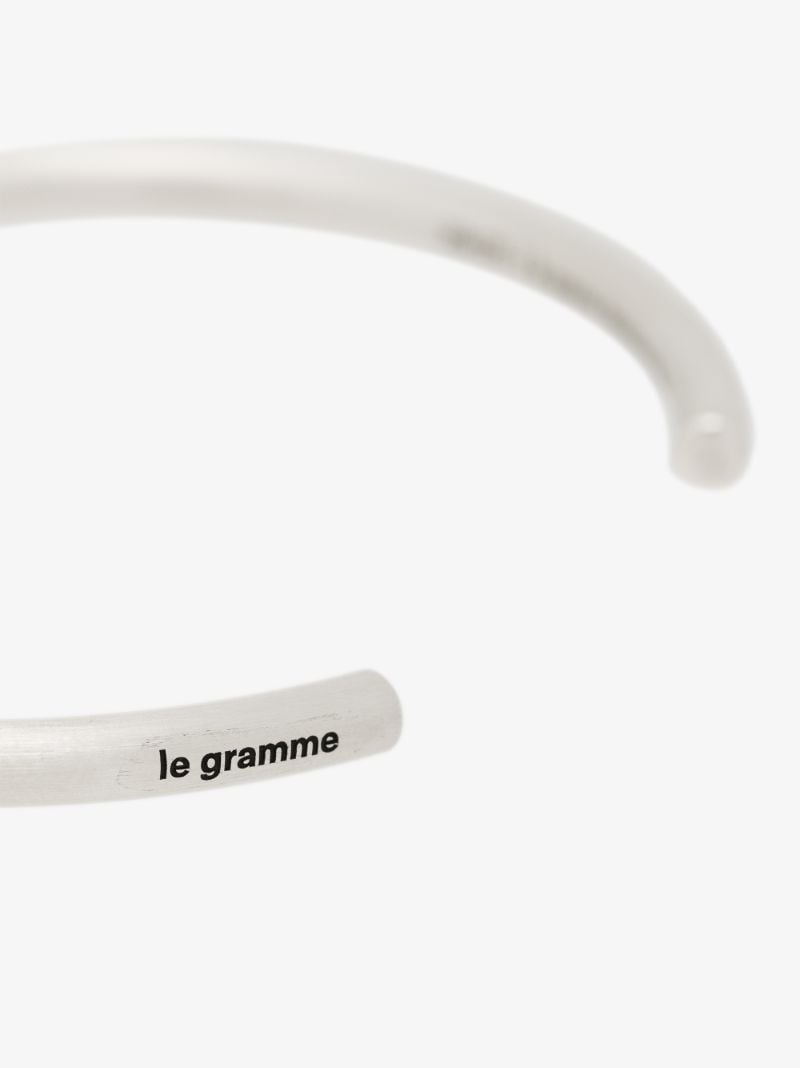 Sterling Silver Le 15g Brushed Bangle Bracelet