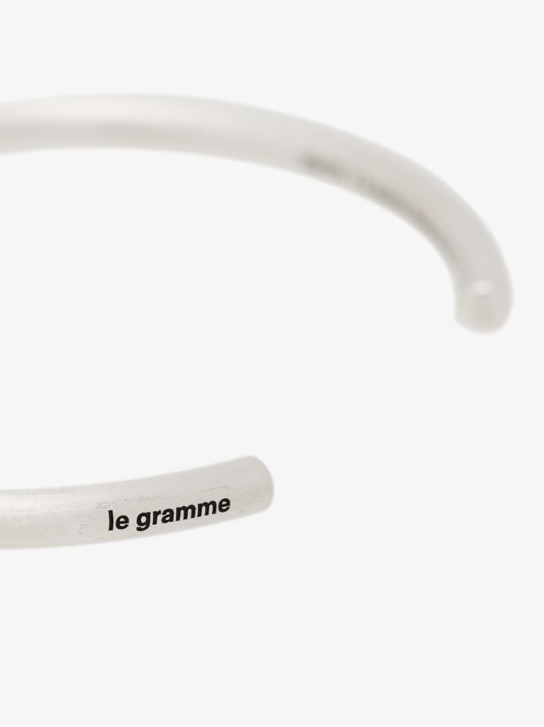 Sterling Silver Le 15g Brushed Bangle Bracelet