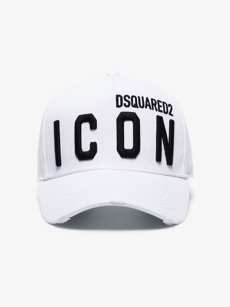 White Icon Baseball Cap