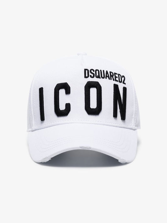 White Icon Baseball Cap
