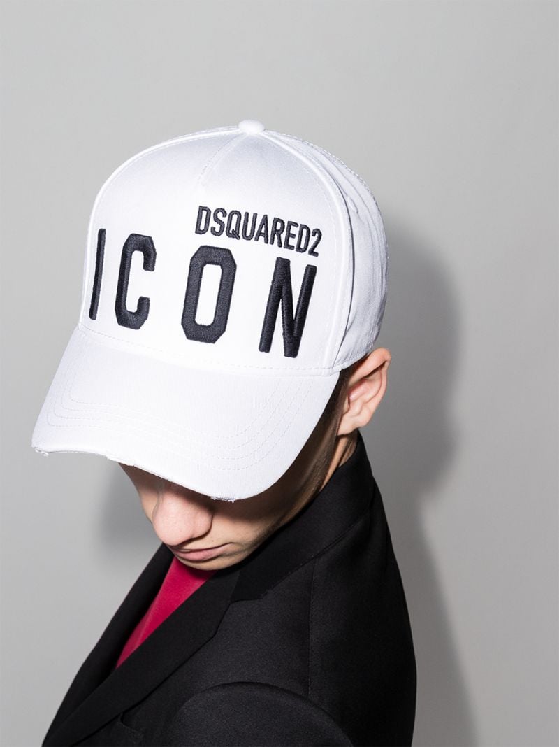 White Icon Baseball Cap