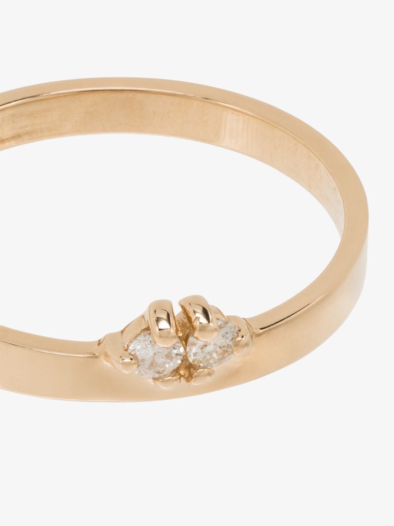 14k Yellow Gold Overton Diamond Ring