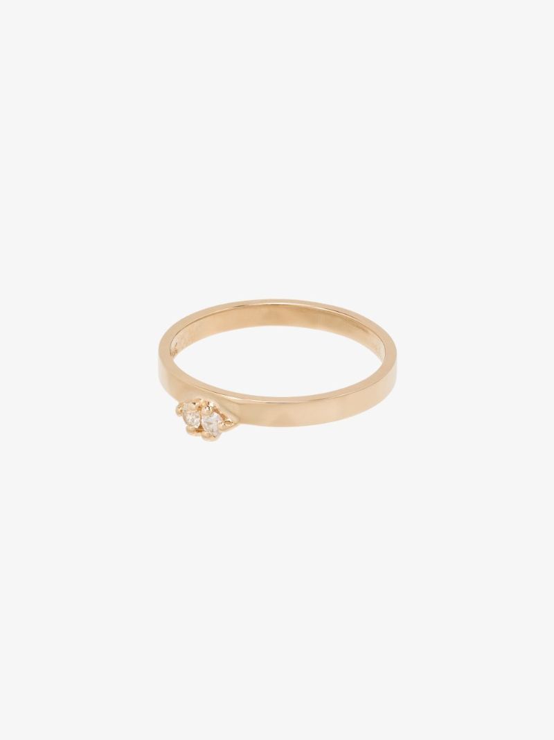 14k Yellow Gold Overton Diamond Ring