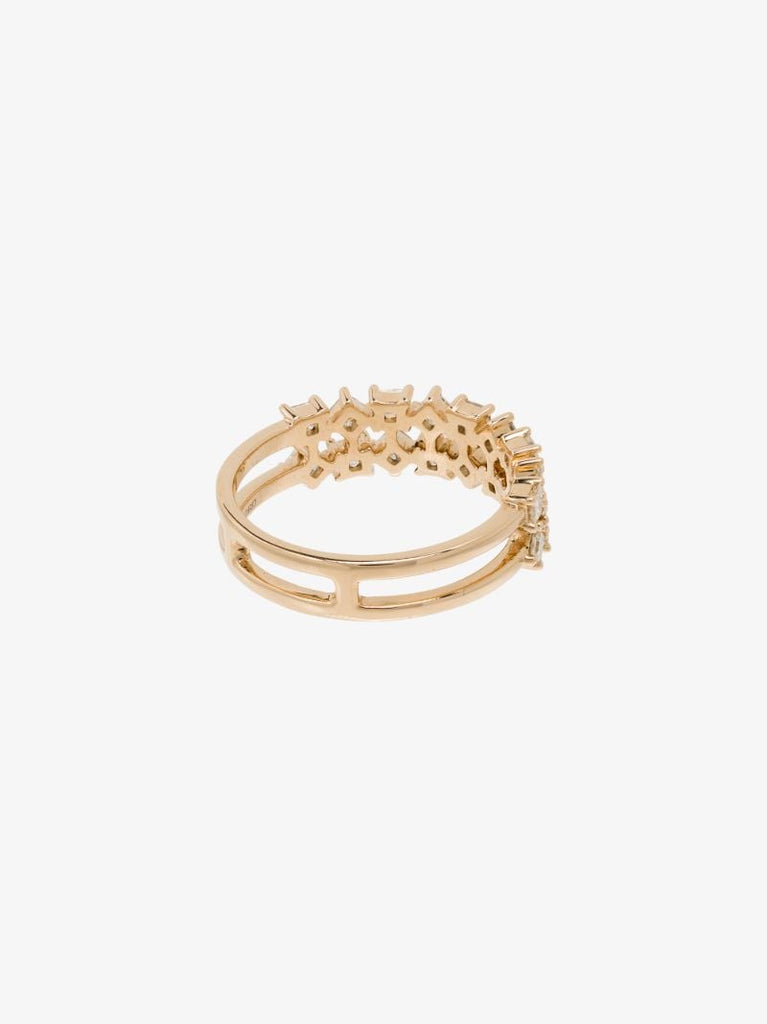 14k Yellow Gold Millie Ryan Diamond Ring