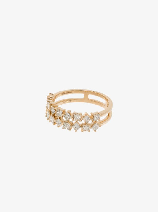 14k Yellow Gold Millie Ryan Diamond Ring