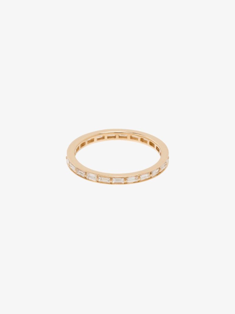 14kt Yellow Gold Sadie Pearl Diamond Eternity Ring