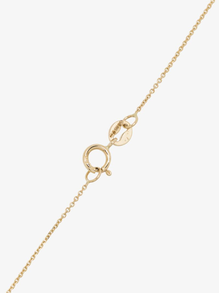 14k Yellow Gold Three-step Diamond Necklace