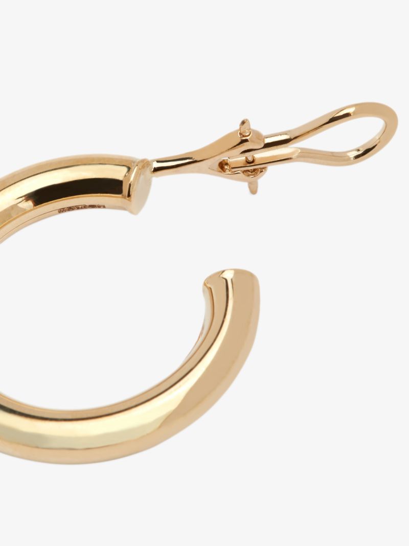 14k Yellow Gold Mega Earrings