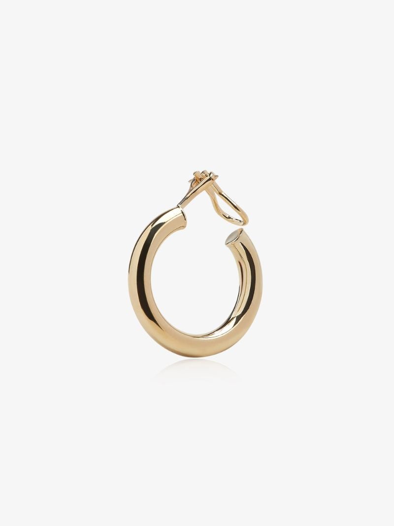 14k Yellow Gold Mega Earrings