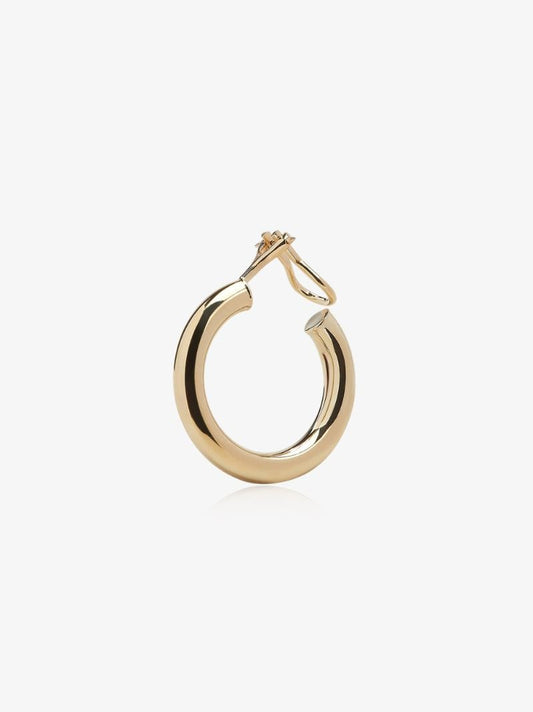 14k Yellow Gold Mega Earrings