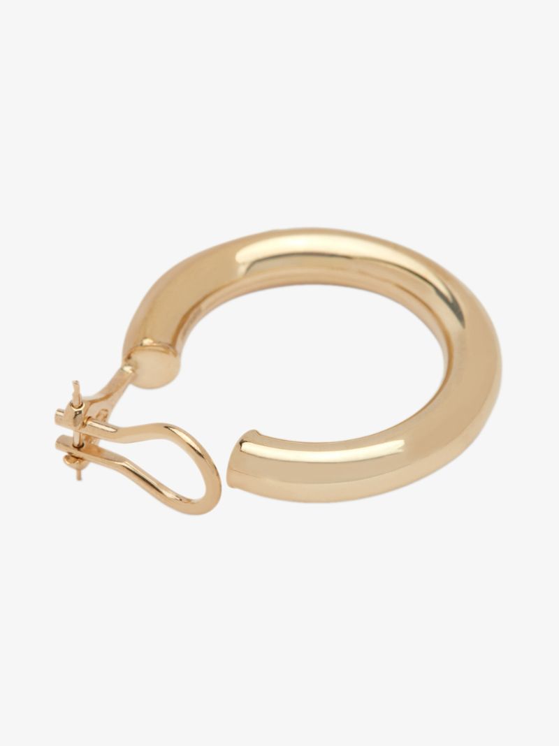 14k Yellow Gold Mega Earrings