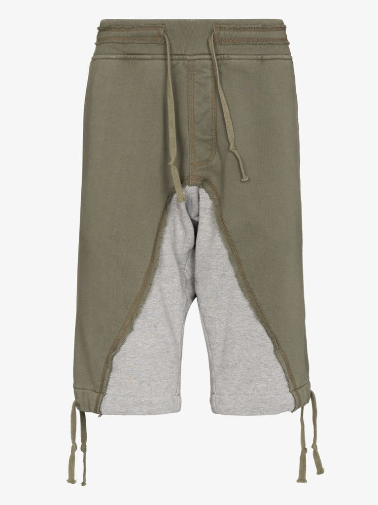 Army Panelled Track Shorts