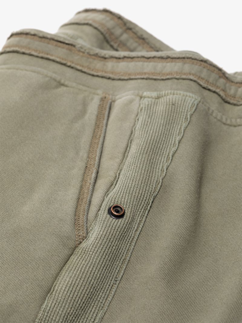 Army Panelled Track Shorts