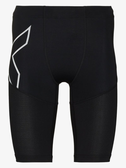Black Aero Vent Compression Shorts