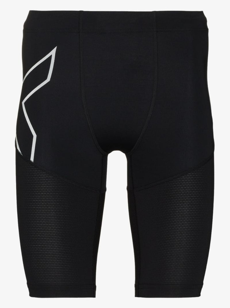 Black Aero Vent Compression Shorts