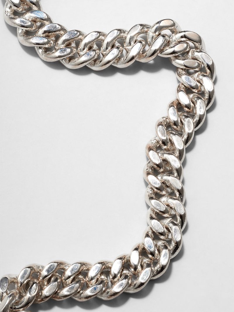 Sterling Silver Big Daddy Chain Bracelet