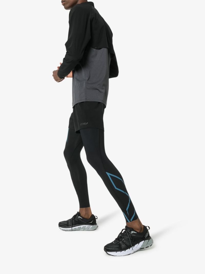 Black Light Speed Compression Tights