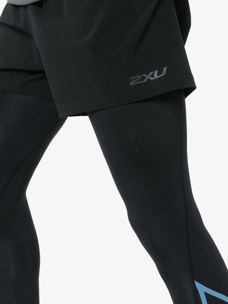 Black Light Speed Compression Tights