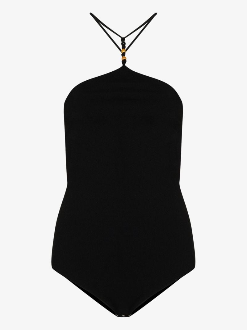 Beaded Strap Bodysuit