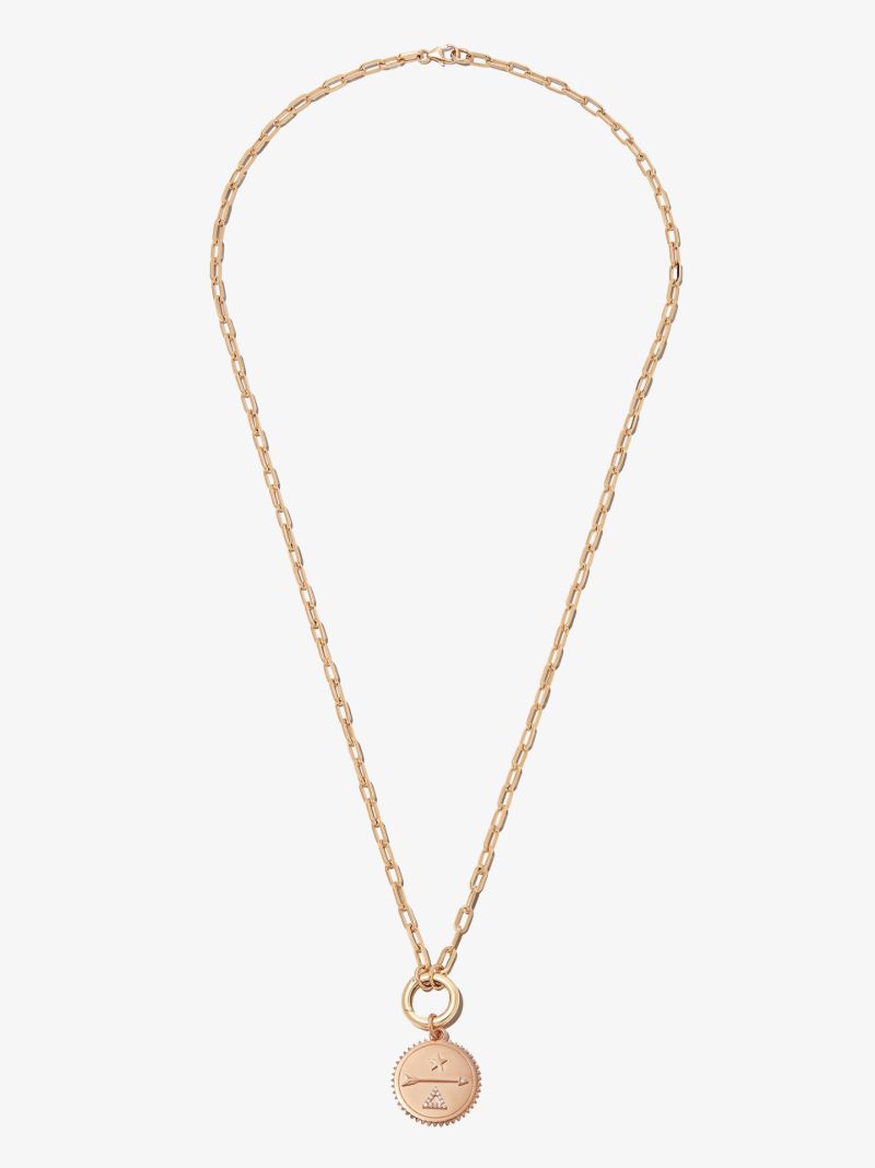 18k Rose Gold Medium Dream Diamond Medallion