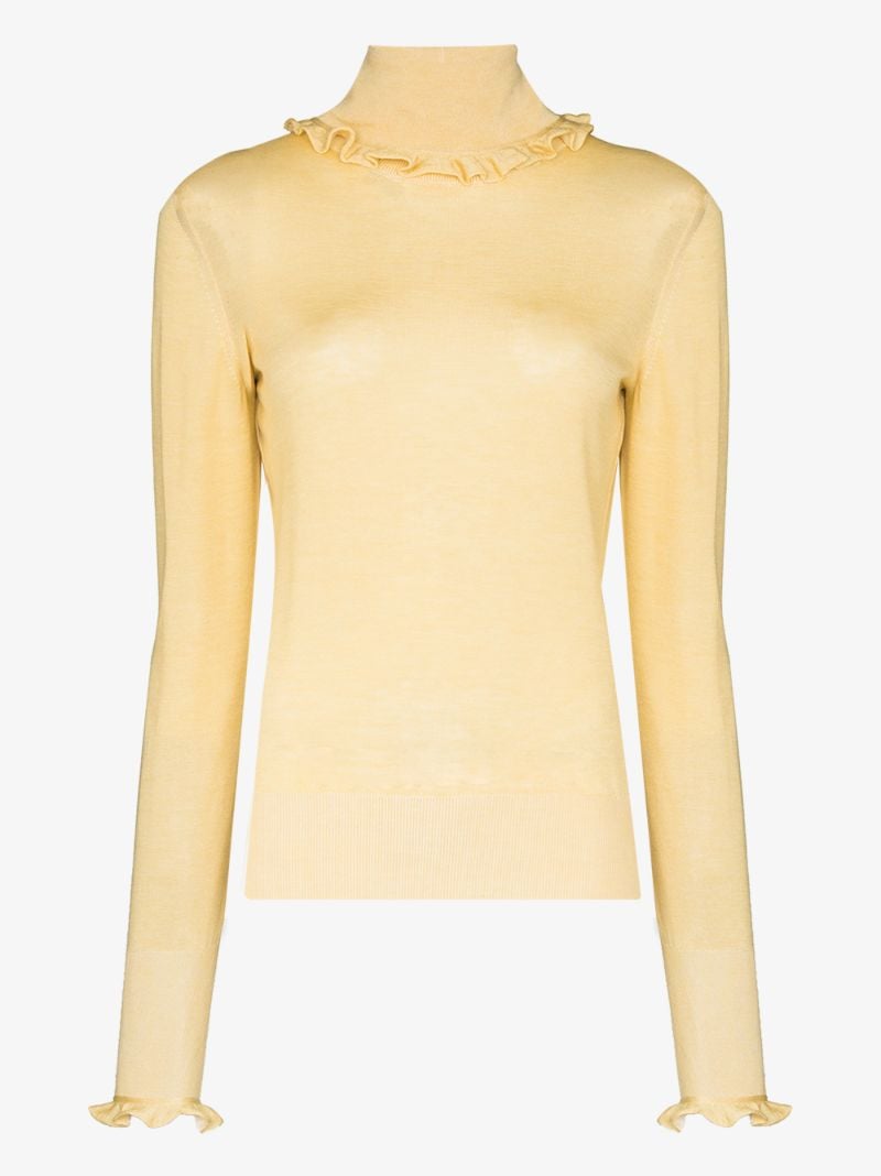 Frill Trim Sweater