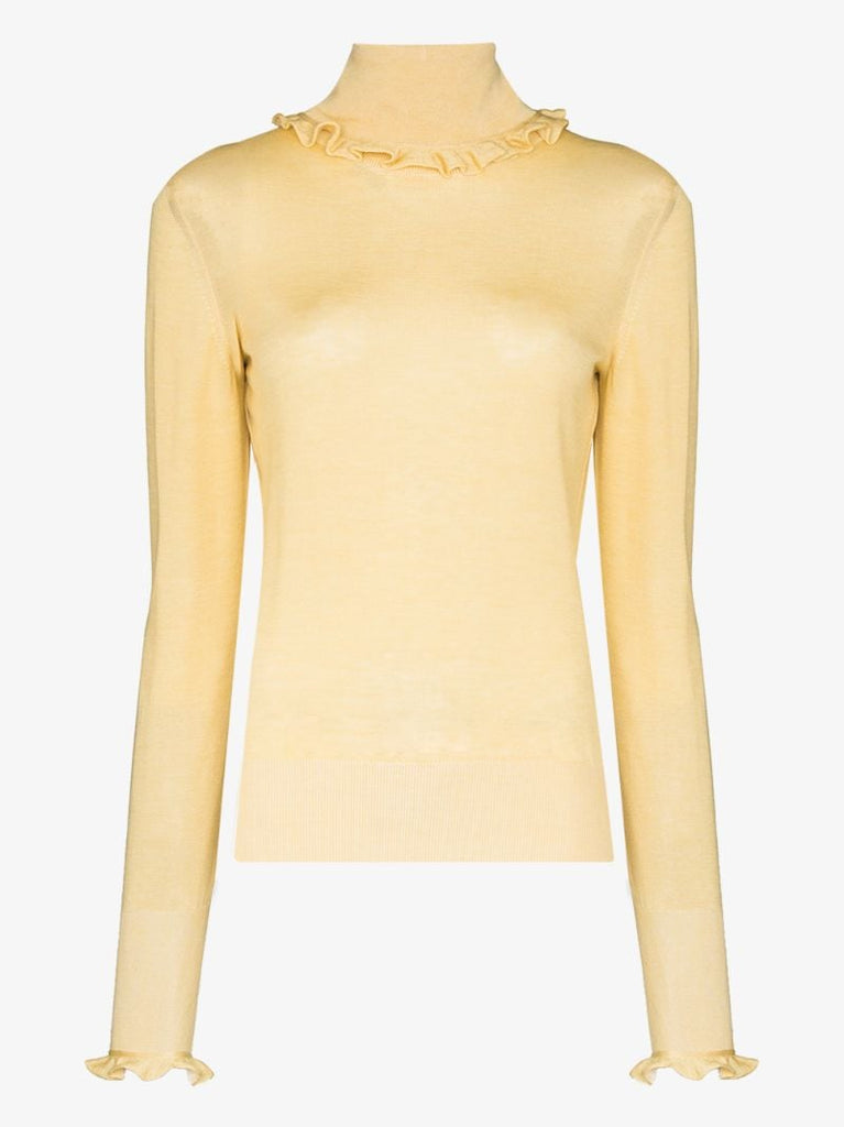 Frill Trim Sweater