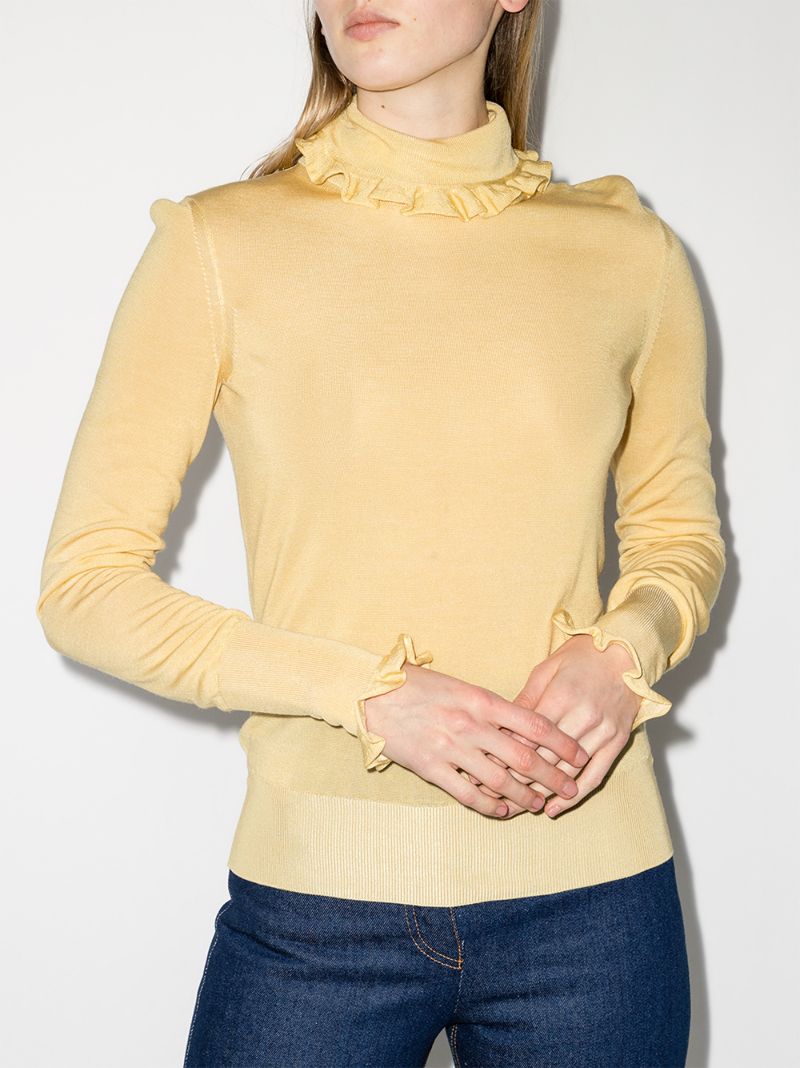 Frill Trim Sweater