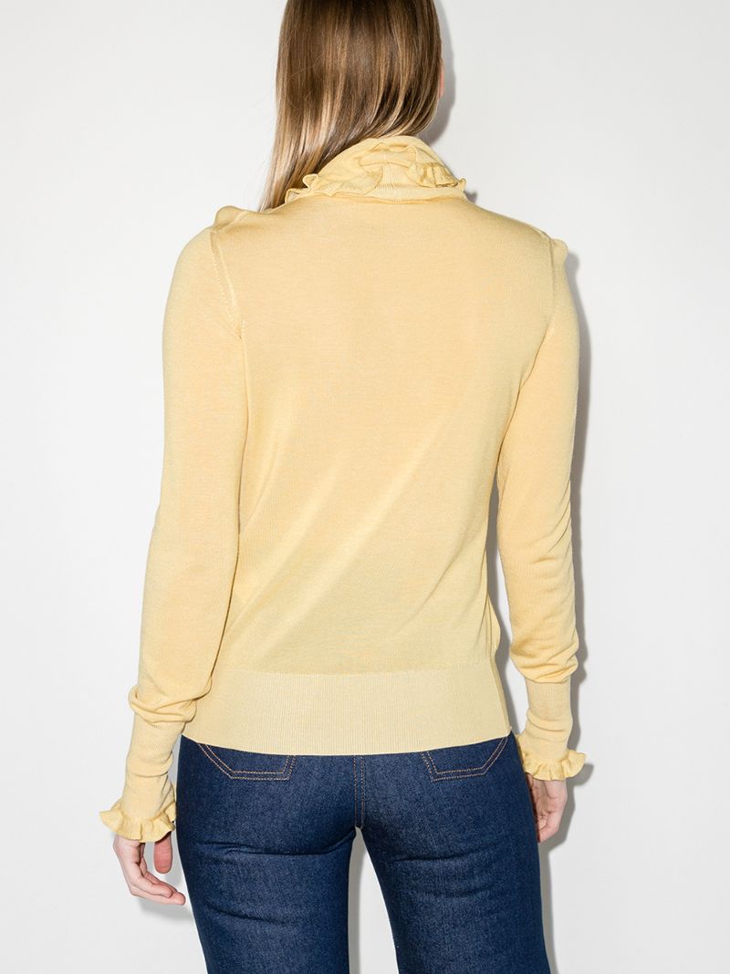 Frill Trim Sweater