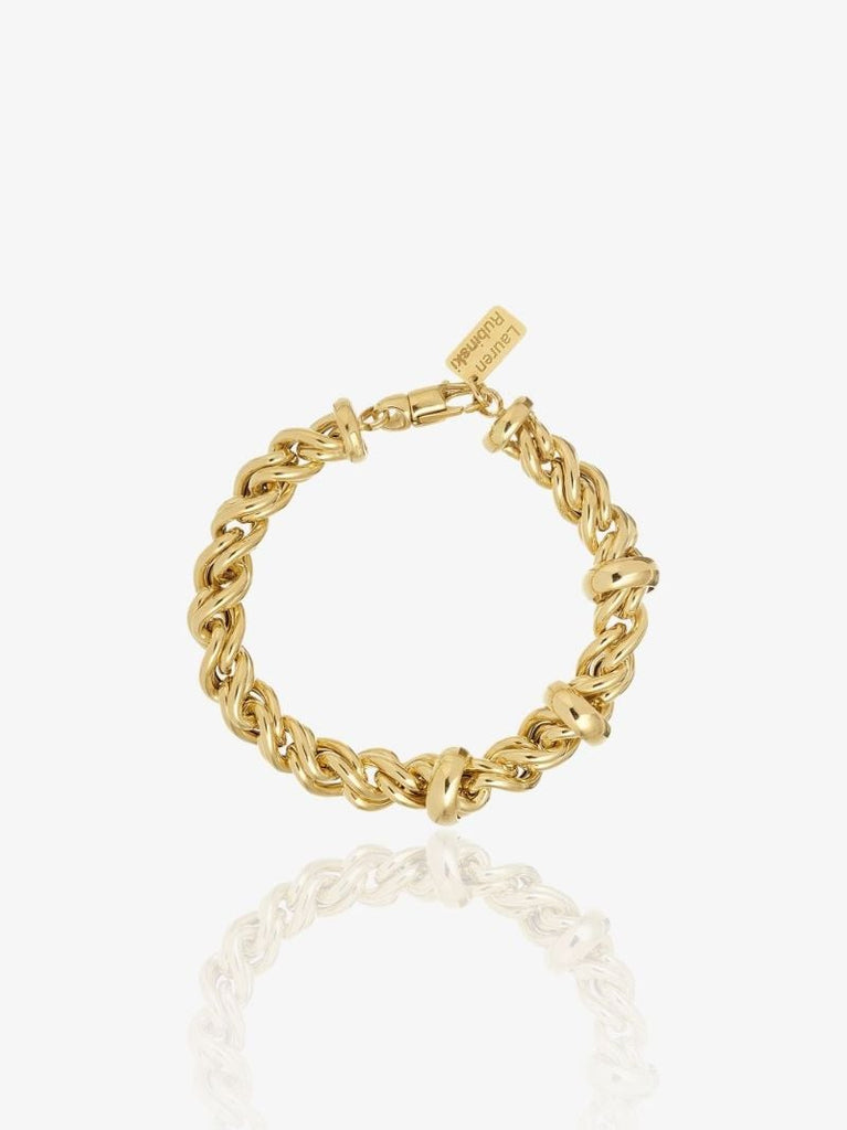 14k Yellow Gold Medium Link Bracelet