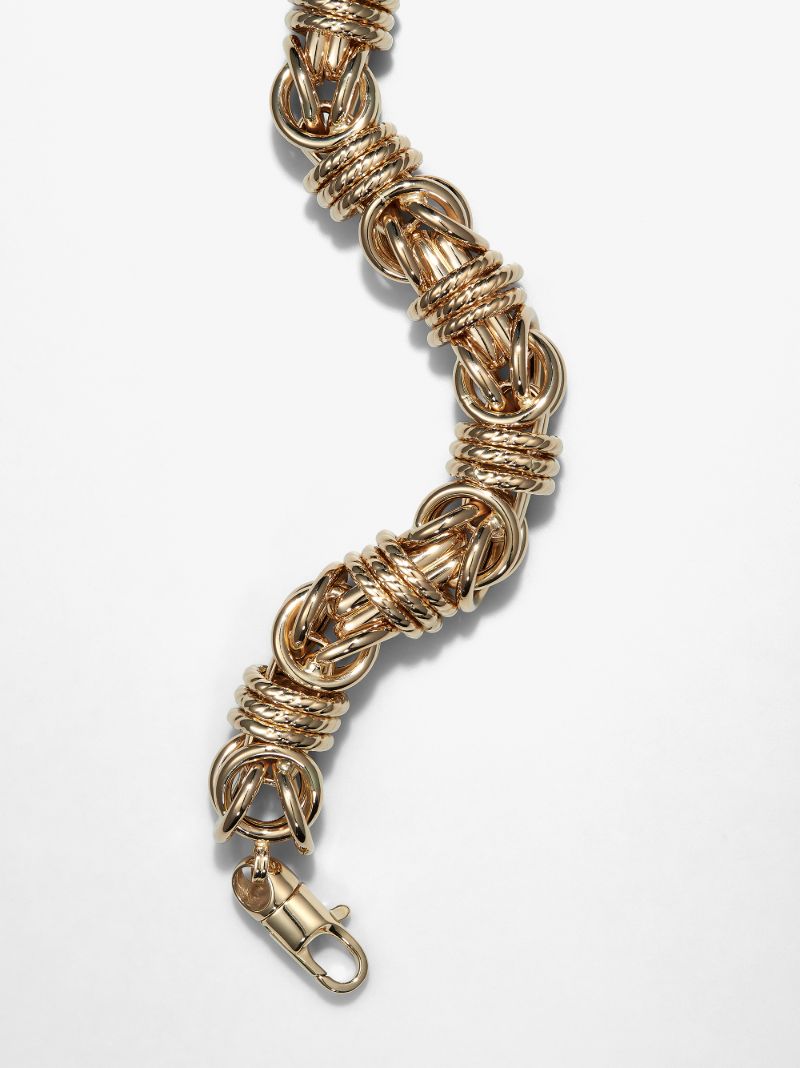 14k Yellow Gold Medium Link Bracelet