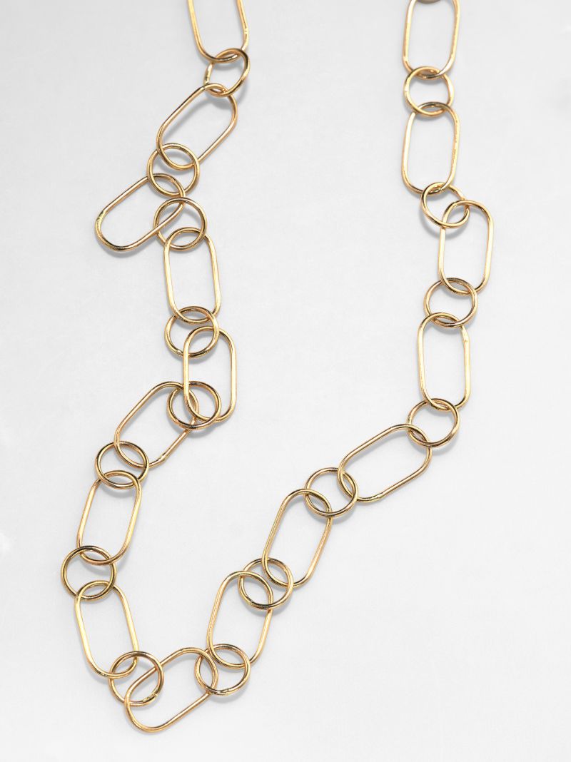 14k Yellow Gold Chain Necklace