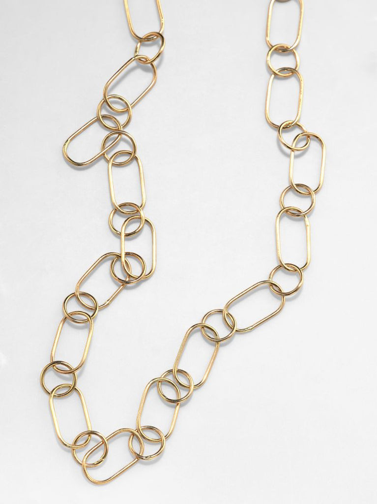 14k Yellow Gold Chain Necklace