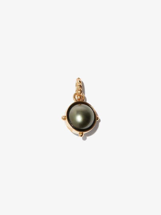 18k Yellow Gold Sana Wholeness Small Pearl Charm