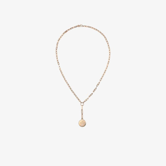 18k Rose Gold Dream Refined Clip Chain Diamond Necklace