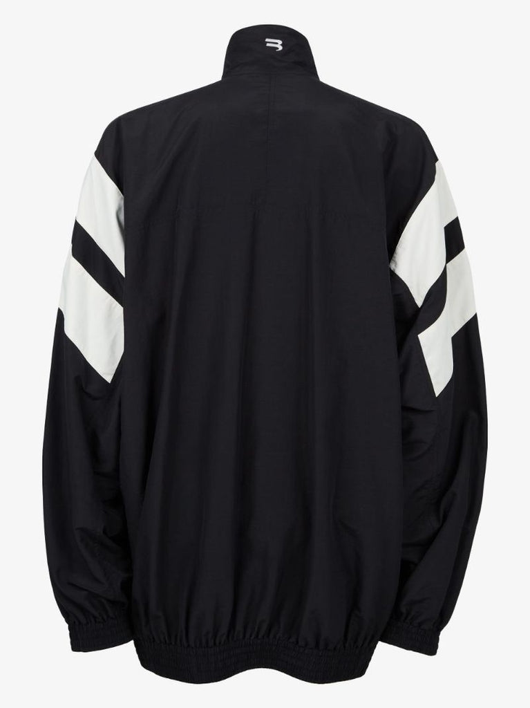Black Colour Block Track Jacket