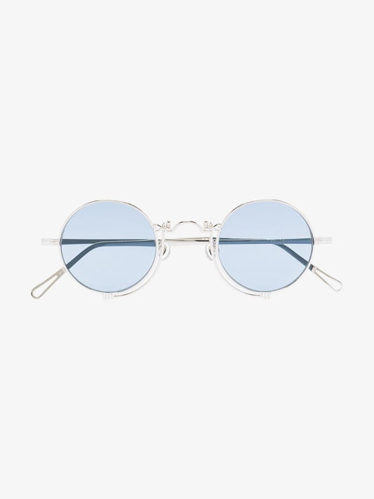 Silver Tone 10601h Round Sunglasses