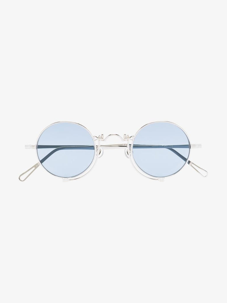 Silver Tone 10601h Round Sunglasses