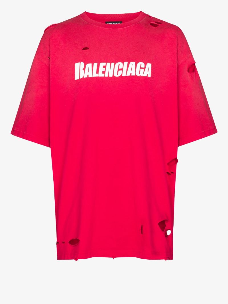 Caps Destroyed Flatground Cotton T-shirt