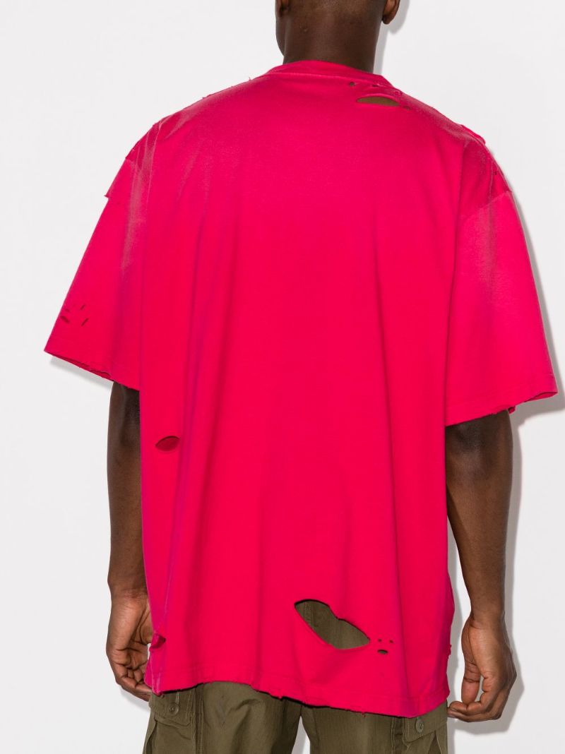 Caps Destroyed Flatground Cotton T-shirt