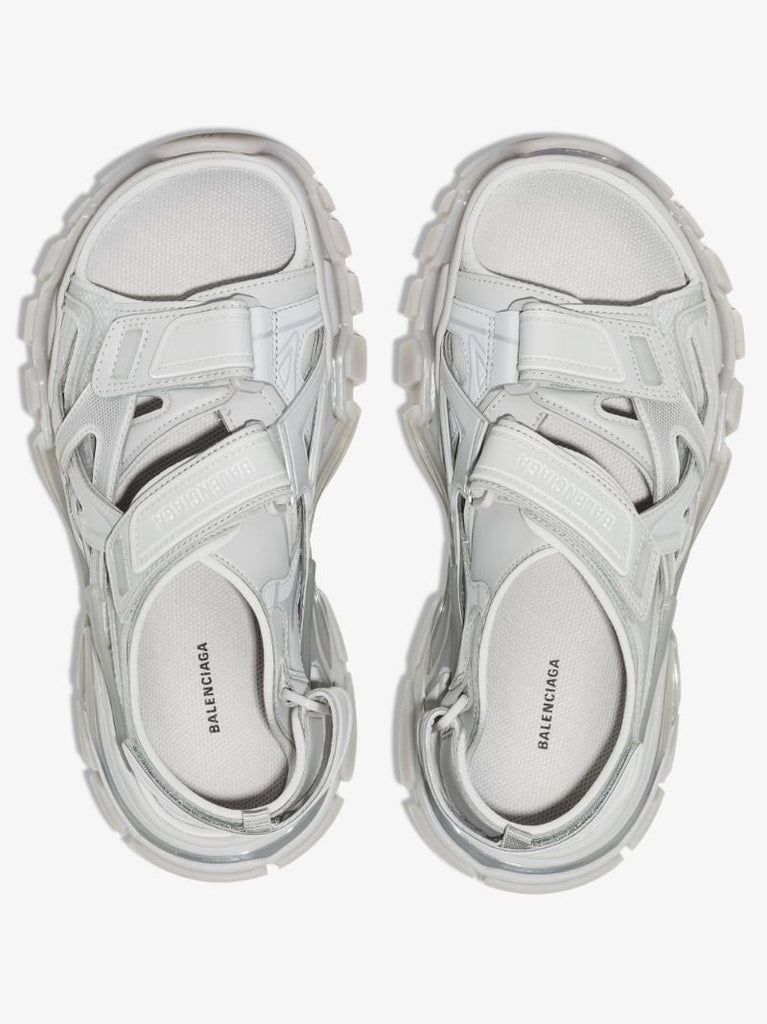 Track Strap Flat Sandals
