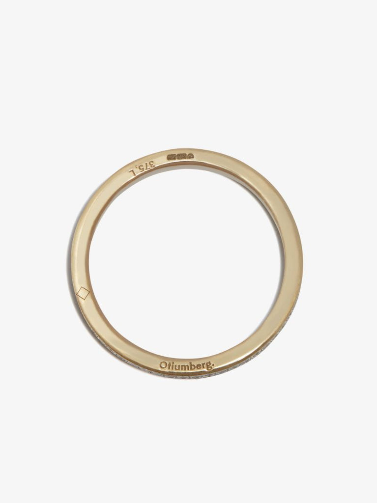 9k Yellow Gold Diamond Ring