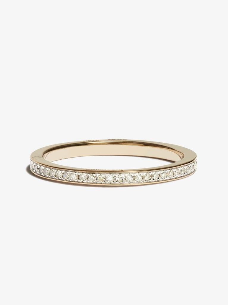 9k Yellow Gold Diamond Ring