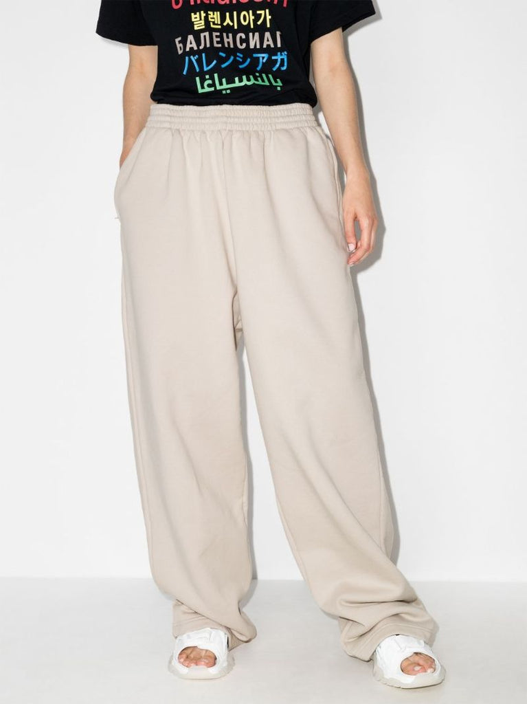 Wide-leg Track Pants