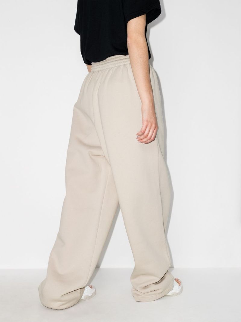 Wide-leg Track Pants