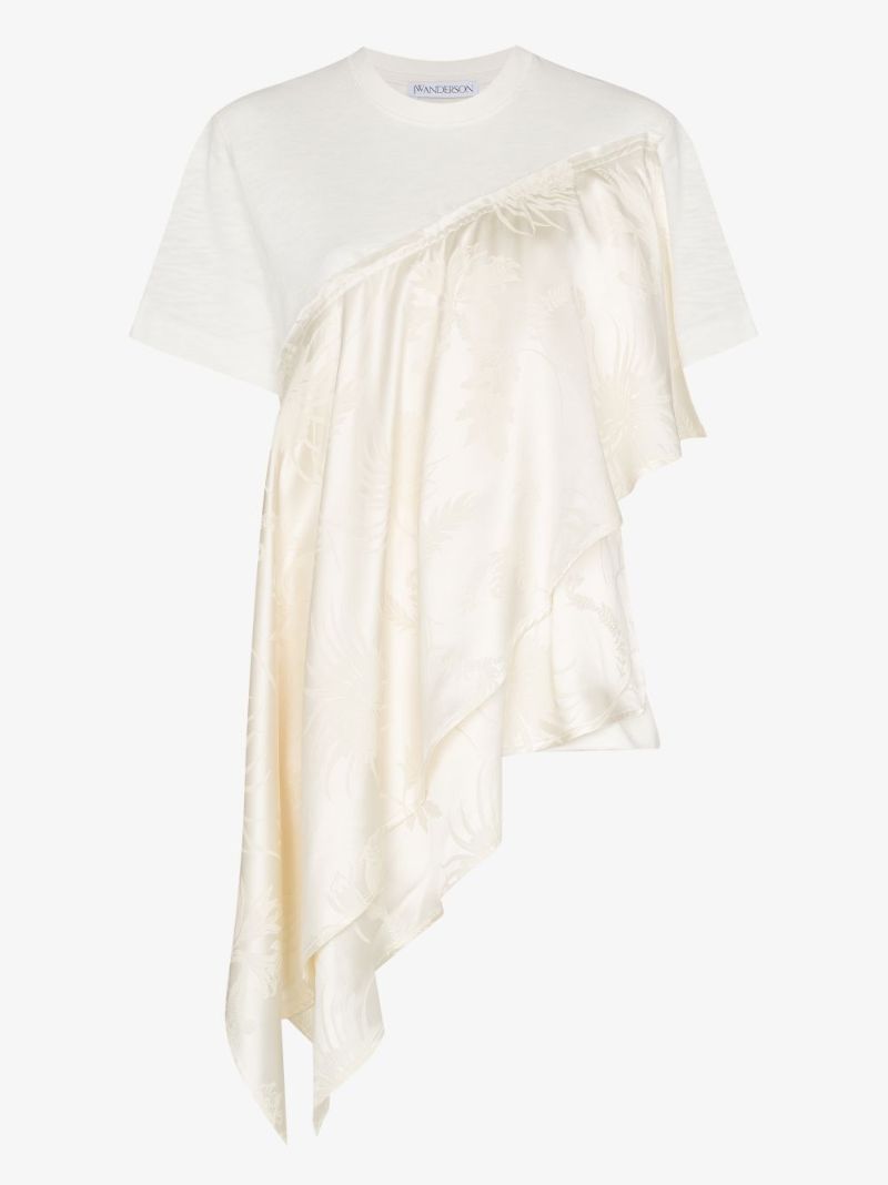 Asymmetric Flared T-shirt